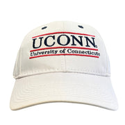 Vintage 90s The Game University Of UCONN White Snapback Hat