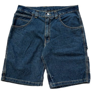 Vintage Y2K Faded Glory Carpenter Blue Denim Shorts