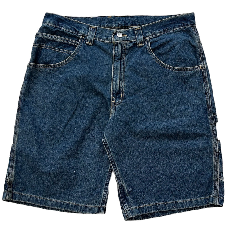 Vintage Y2K Faded Glory Carpenter Blue Denim Shorts