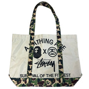 Stussy X Bape 2011 Nylon Tote