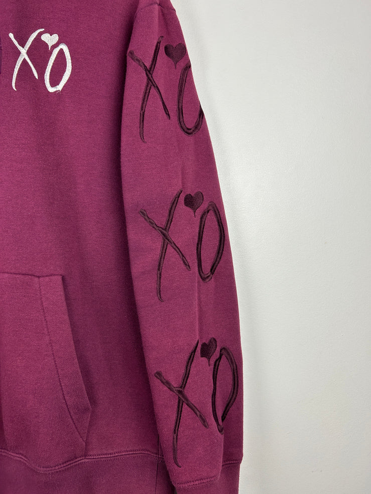 XO The Weeknd Purple Hoodie