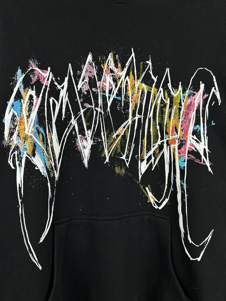 Revenge Lil Durk Painting Black Hoodie