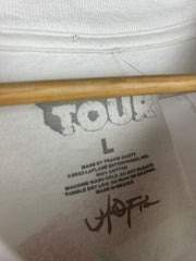 Travis Scott Utopia Circus Maximus Tour White Tee