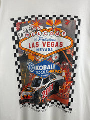 Vintage Nascar Sprint Cup Las Vegas White Tee