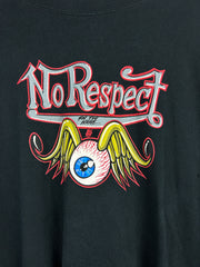 Vintage Motor Cult No Respect Barb Wire Black Long Sleeve