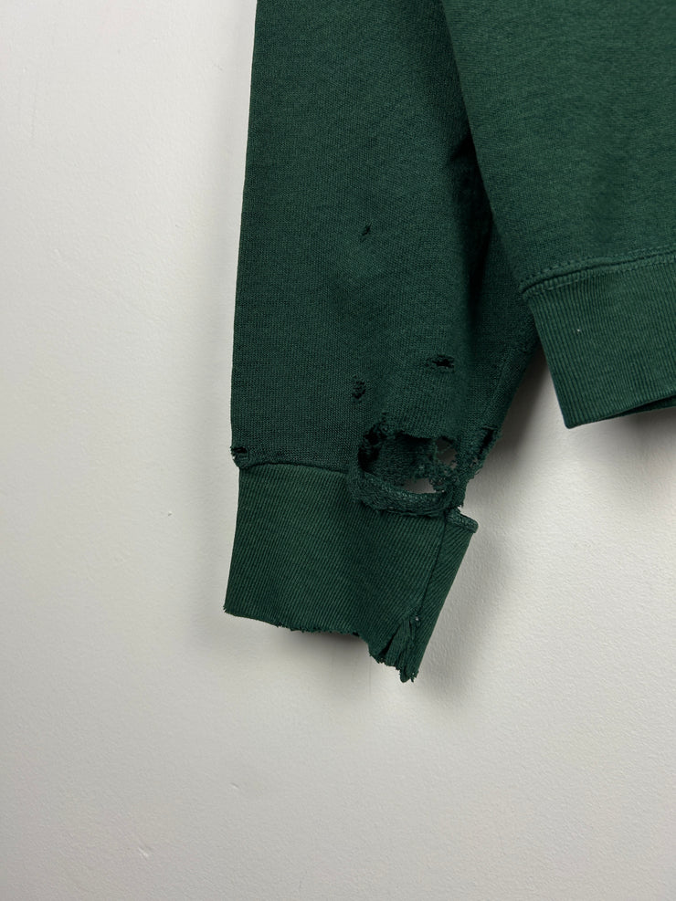 Vintage 90s Betty Boop Warrior Princess Green Crewneck