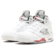 Jordan 5 x Supreme 2015 White