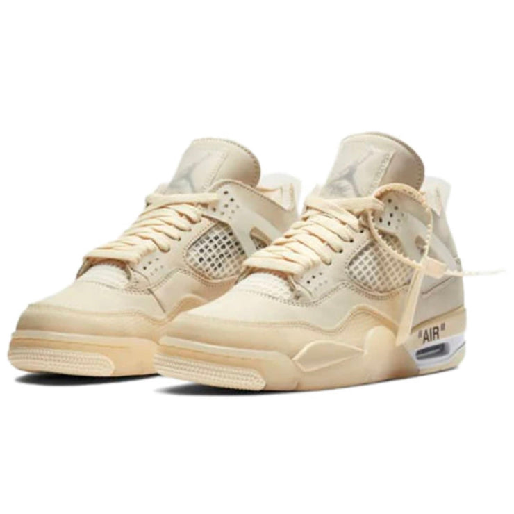 Jordan 4 x Off White Sail