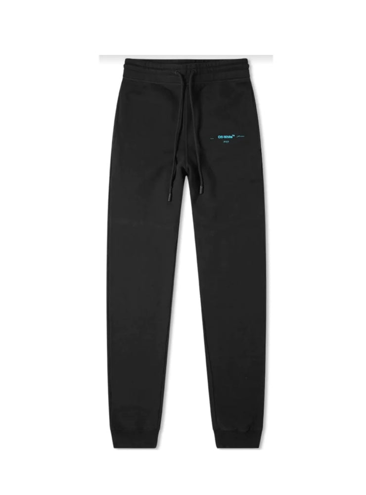 Off White Diagonal Gradient Arrows Black Sweat Pants