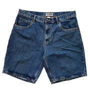 Vintage Route 66 Blue Denim Shorts