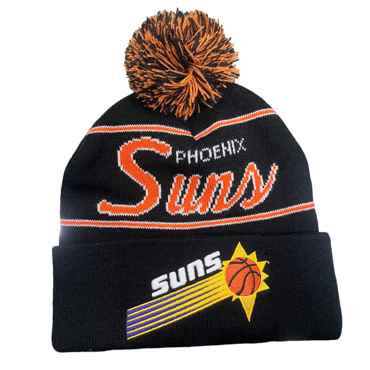 Vintage Mitchell & Ness Phoenix Suns Black Beanie