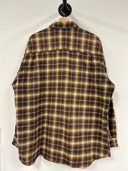 Vintage Woolrich Brown Flannel