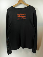 Harley Davidson Syracuse New York Black Long Sleeve