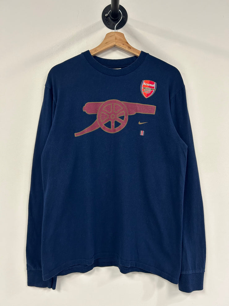 Vintage Nike Arsenal Navy Long Sleeve