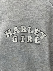 Vintage 2004 Harley Davidson Grey Zip-Up Sweater