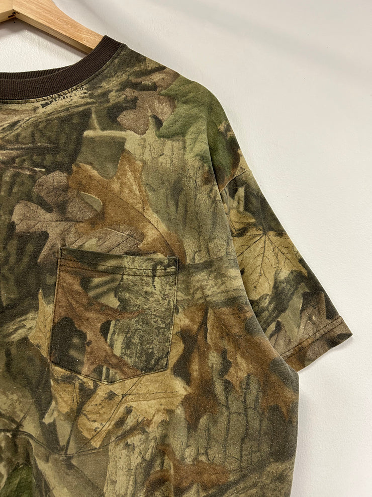 Vintage Ranger Real Tree Camo Pocket Tee