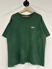 Vintage 90's Reebok Embroidered Green Tee