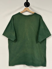 Vintage 90's Reebok Embroidered Green Tee