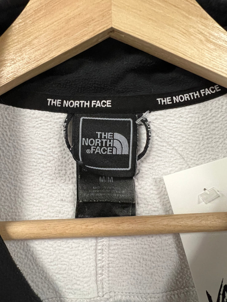 Vintage North Face White Zip Up Fleece