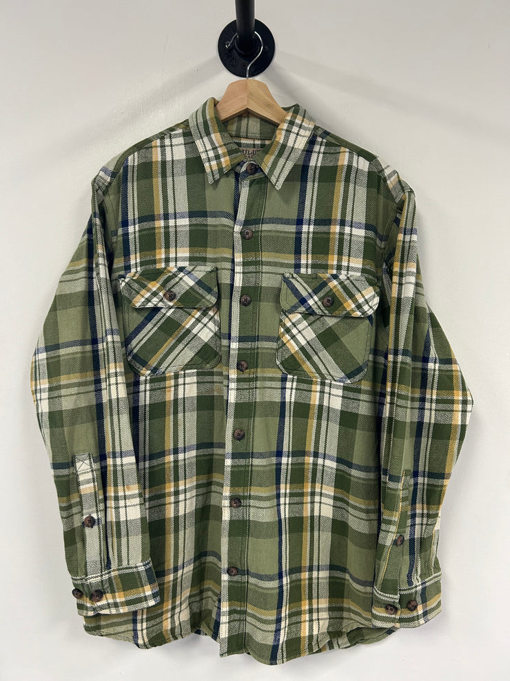 Vintage Duluth Green Flannel