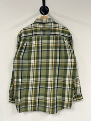 Vintage Duluth Green Flannel