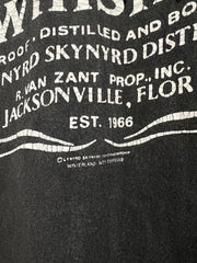 Vintage 1991 Lynard Skynyard Jack Daniels Tour Black Tee