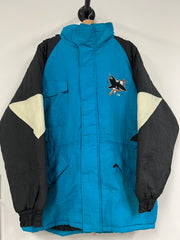 Vintage 90's San Jose Sharks Logo 7 Heavy Jacket