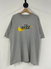 Vintage 90's Nike Spellout Grey Tee