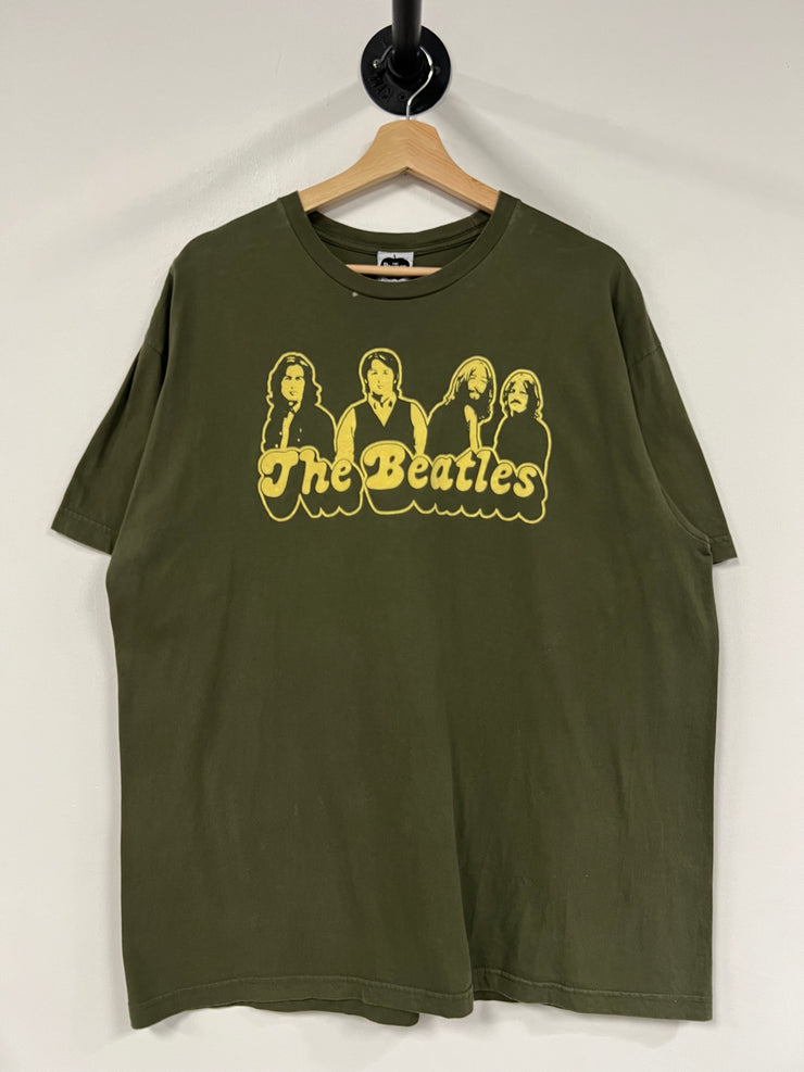 Vintage 2006 The Beatles Olive Tee