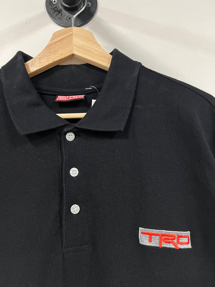 Vintage Toyota TRD Black Polo Shirt