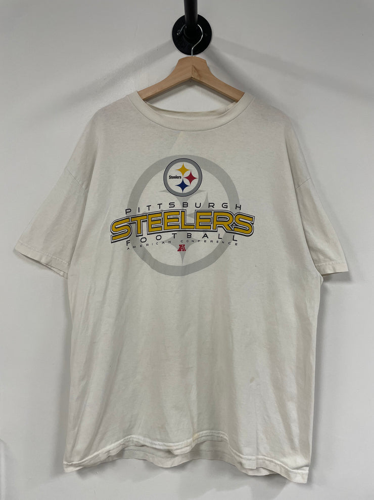 Vintage Pittsburgh Steelers White Tee