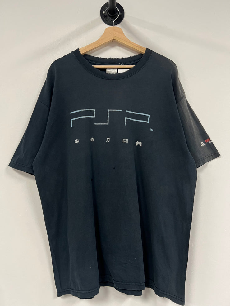 Vintage Playstation PSP Faded Black Tee