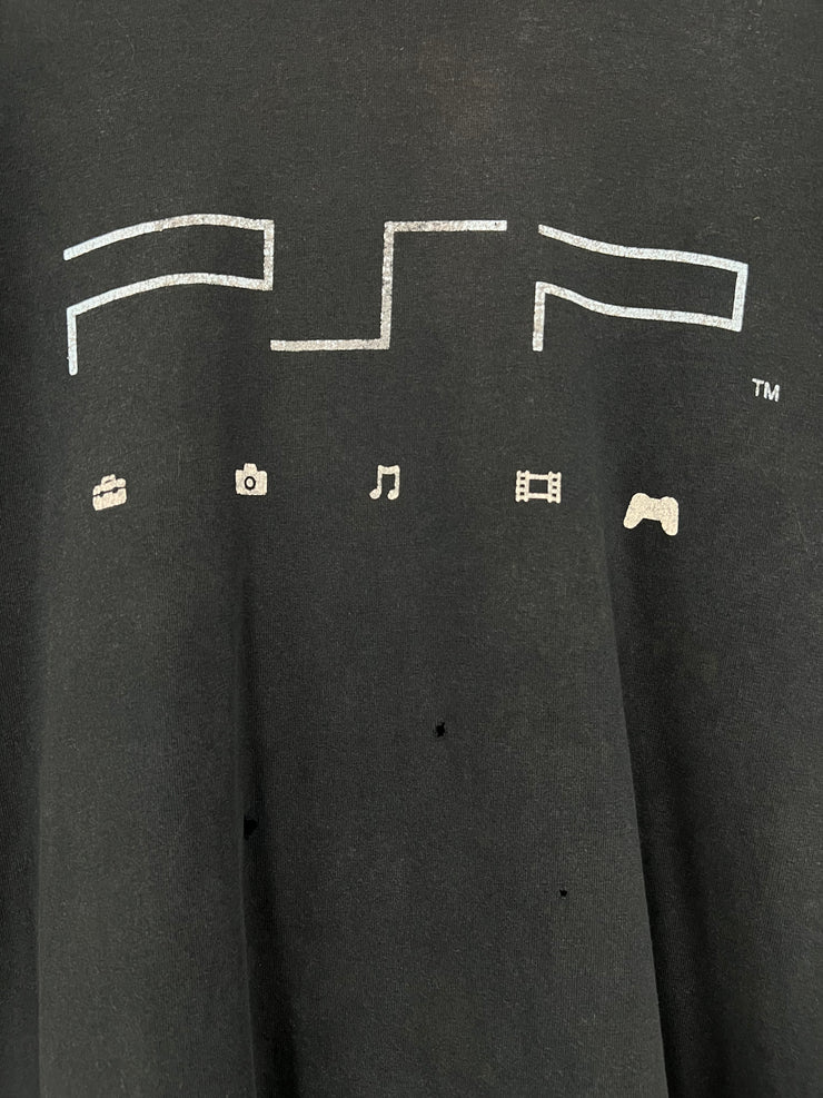 Vintage Playstation PSP Faded Black Tee