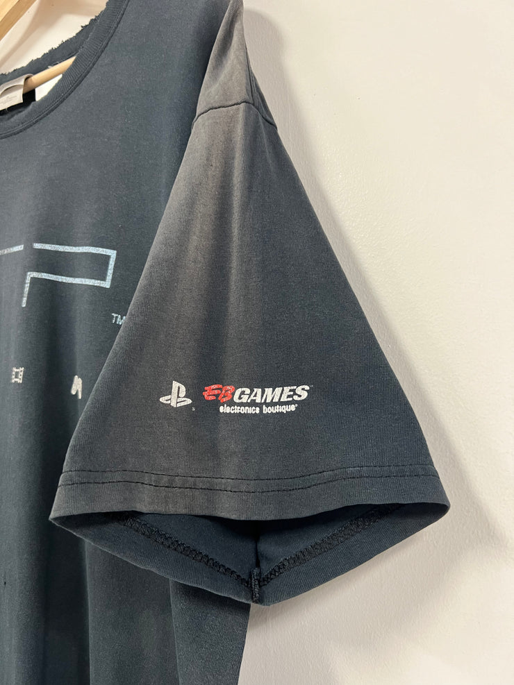 Vintage Playstation PSP Faded Black Tee