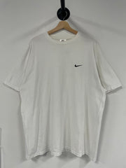 Vintage 90's Nike Mini Swoosh White Tee