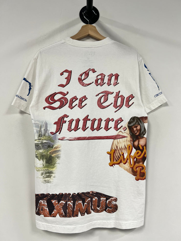 Travis Scott Utopia Circus Maximus God Country White Tour Tee