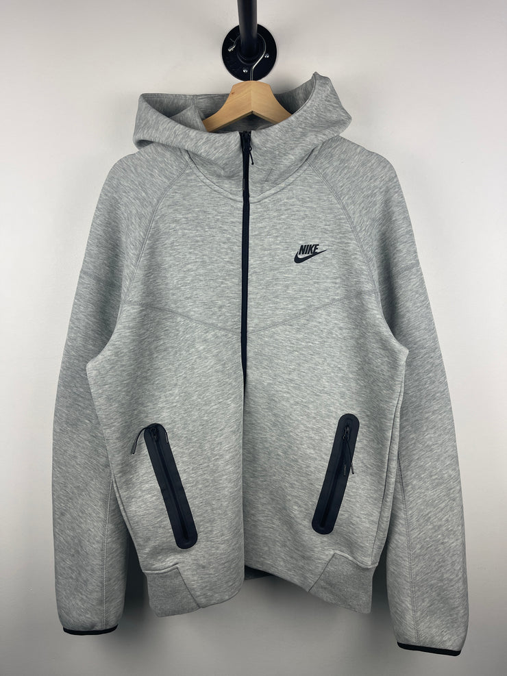 Nike Tech Fleece Grey Zip Up Hoodie