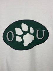 Vintage 90s Russell Athletic Ohio State University Dog Paw White Crewneck