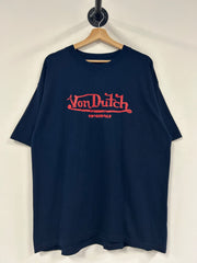 Von Dutch Originals Navy Tee