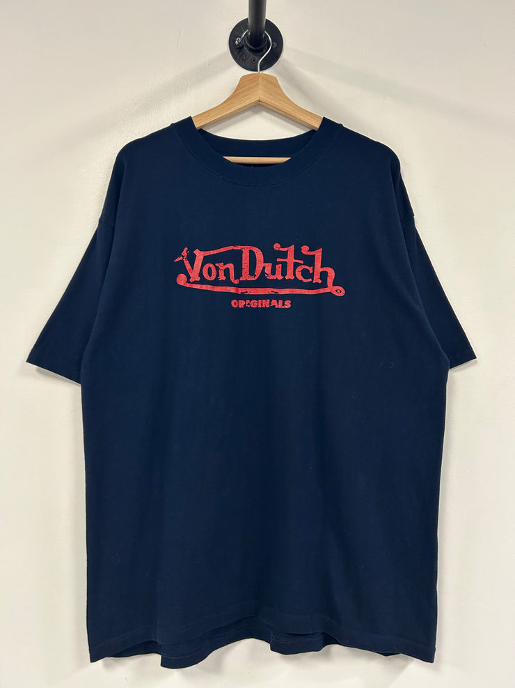 Von Dutch Originals Navy Tee