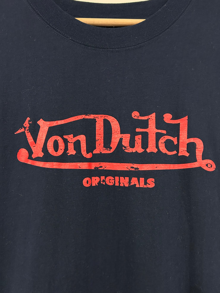 Von Dutch Originals Navy Tee