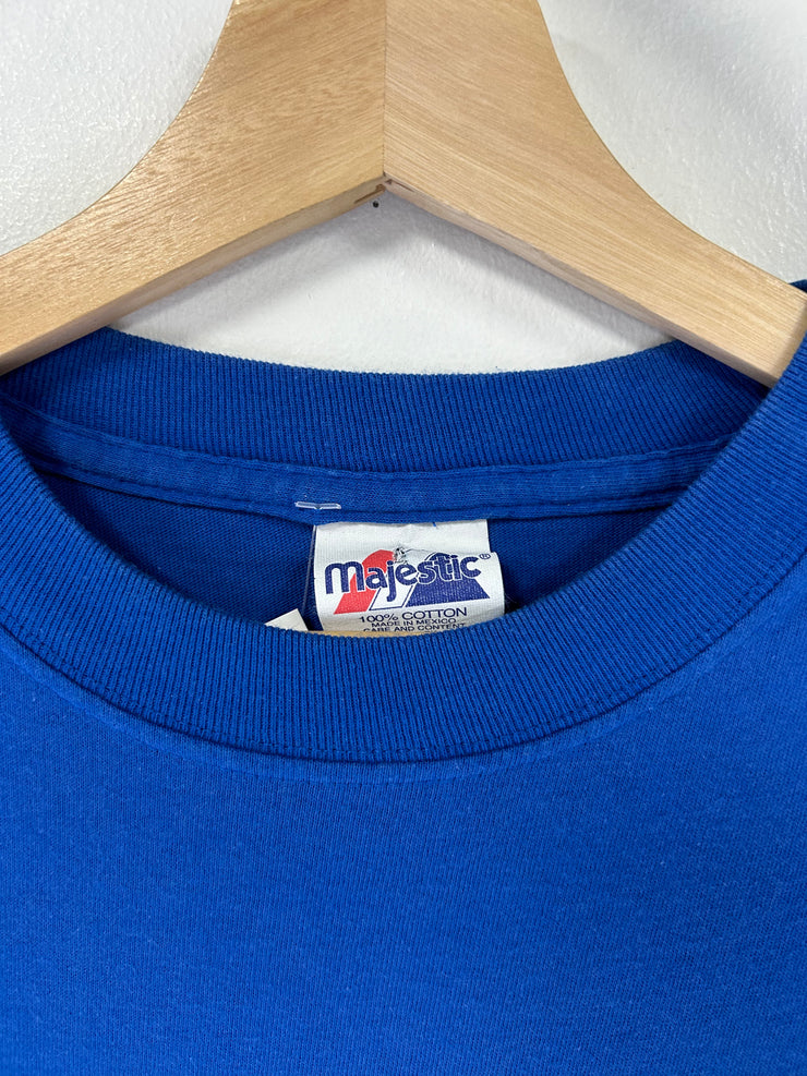 Vintage Chicago Cubs Blue Majestic Tee