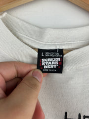 Vintage 90s Handyman Dad Tools Comedy White Tee