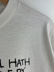 Vintage 90s Handyman Dad Tools Comedy White Tee