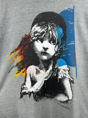 Vintage 80s Les Miserables Grey Tee