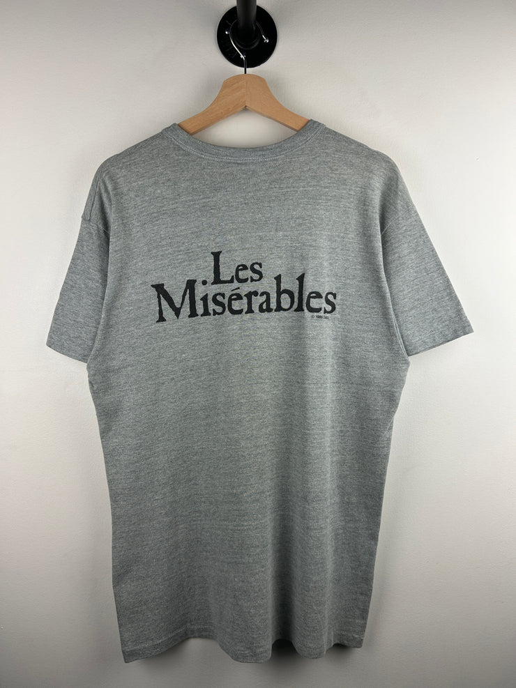 Vintage 80s Les Miserables Grey Tee