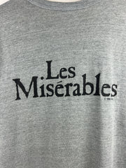 Vintage 80s Les Miserables Grey Tee
