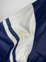 Vintage NHL Buffalo Sabres Script Embroidered Satin Bomber Jacket