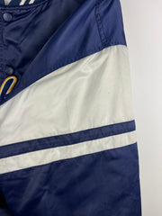 Vintage NHL Buffalo Sabres Script Embroidered Satin Bomber Jacket