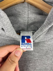 Vintage 90s Russell Athletic Blank Grey Hoodie